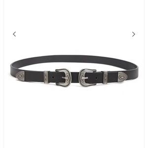 NWOT Double Buckle Western Belt